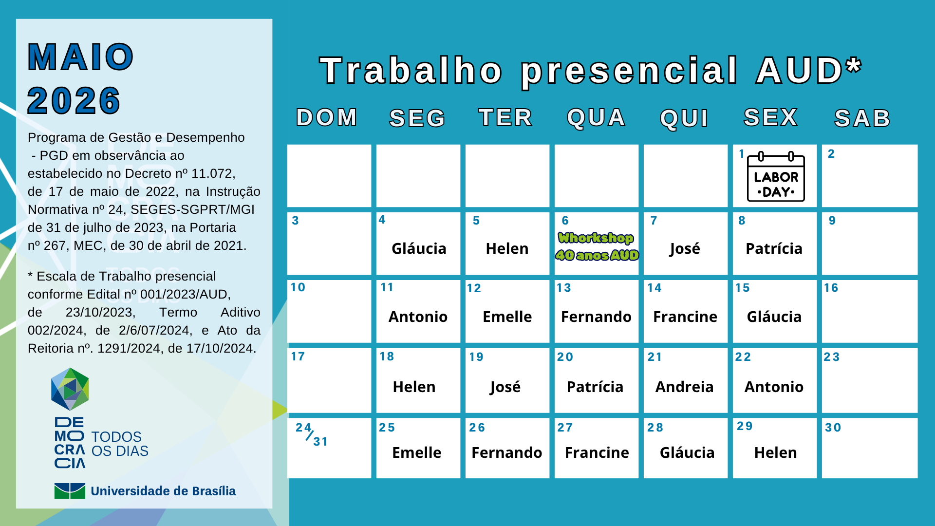 Maio 2026 atualizada